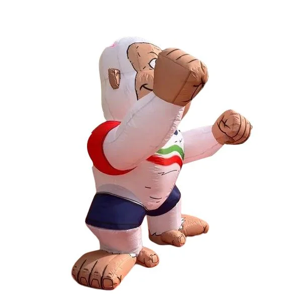 Boyi Advertising Inflatable Monkey Boxing Boy Inflatable Boxing Gorilla Cartoon By6323