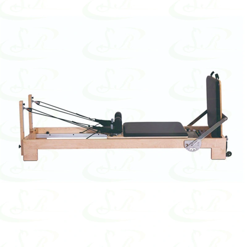 Hot Sale Yoga Training Pilates Equipment Maple Wood Pilates Reformer Bed