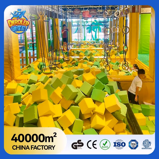 Fabricantes de playgrounds internos Equipamento comercial de jogos macios Ginásio interno para crianças